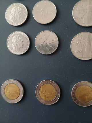 Lote monete Italia e Belgio