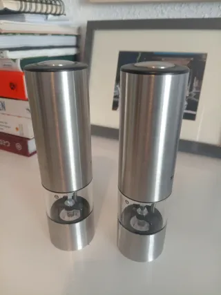 Pack 2 Saleros y Pimenteros Eléctricos