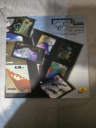 Álbumes de sellos España-Andorra 2002-2007