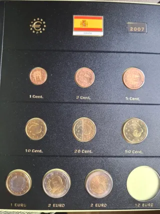 43 monete euro dalla Spagna, 2006-2010