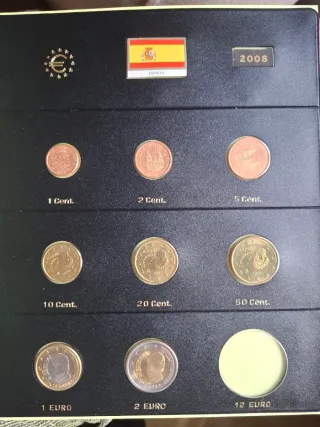 43 monete euro dalla Spagna, 2006-2010