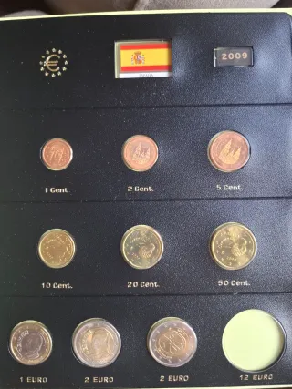 43 monete euro dalla Spagna, 2006-2010