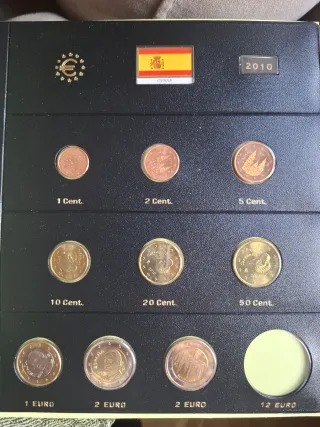 43 monete euro dalla Spagna, 2006-2010
