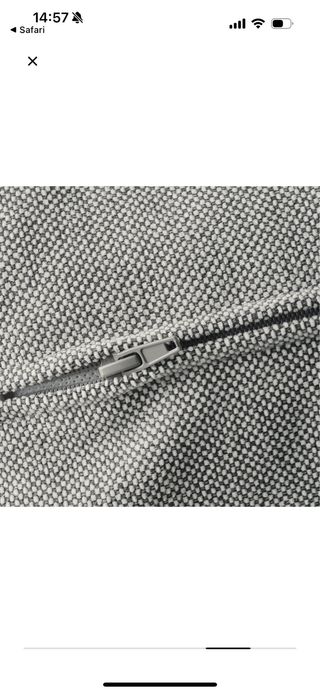 Sofá Chaiselongue Ikea KIVIK Gris