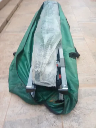 Pérgola verde de poliéster