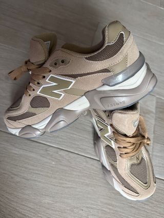 Zapatillas NB Beige/Marrón