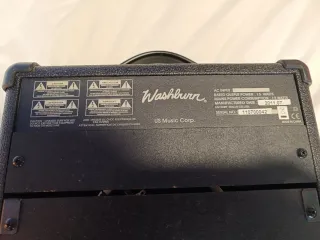 Guitarra Eléctrica Washburn Negra