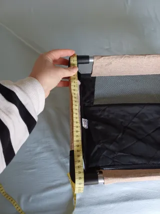 Cuna de viaje para muñeca bebé