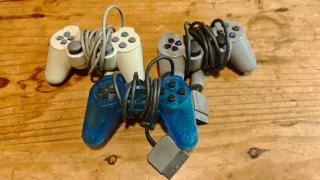 2 Mandos PS2 ( play station 2 )