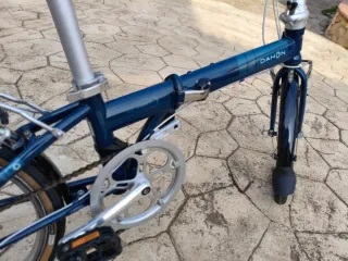 Bicicletas Plegable Dahon Azul y roja
