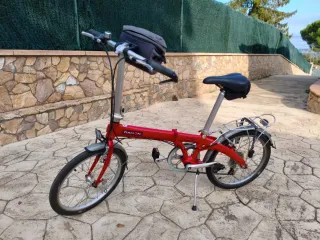 Bicicletas Plegable Dahon Azul y roja