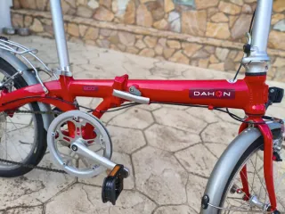 Bicicletas Plegable Dahon Azul y roja