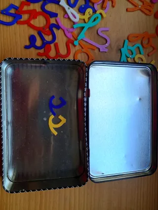 Imán Montessori Letras Impresión 3D