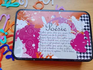 Imán Montessori Letras Impresión 3D