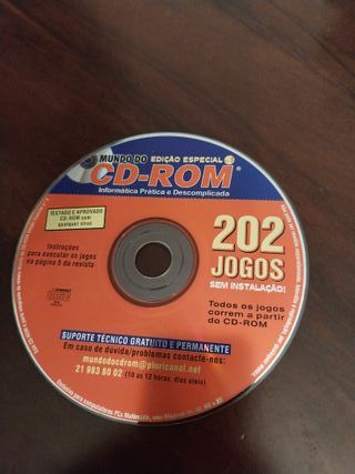 CD-ROM Mundo do CD-ROM 202 Jogos