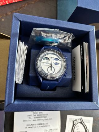 Swatch Mission to Earthphase Moonshine Gold