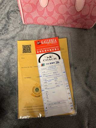 Bolso Coach Rosa Monogram