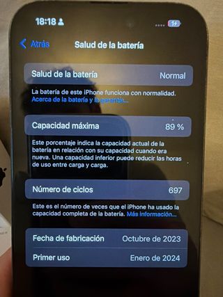 iPhone 15 Pro 256GB Azul Titanio