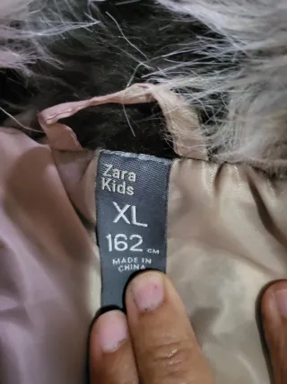 Chaleco pelo Zara Talla S