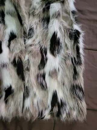 Chaleco pelo Zara Talla S