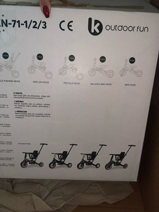 Triciclo Kikka Boo FLIP 5en1