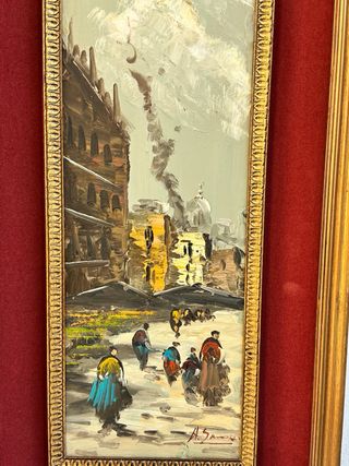 Quadro olio su tela 40x70