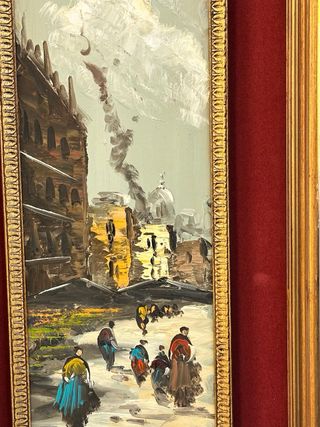 Quadro olio su tela 40x70