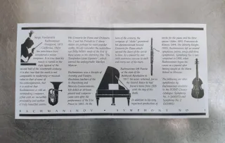 CD Rachmaninoff - Symphony nº 1.