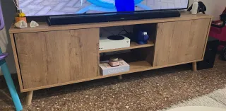 Mueble TV madera