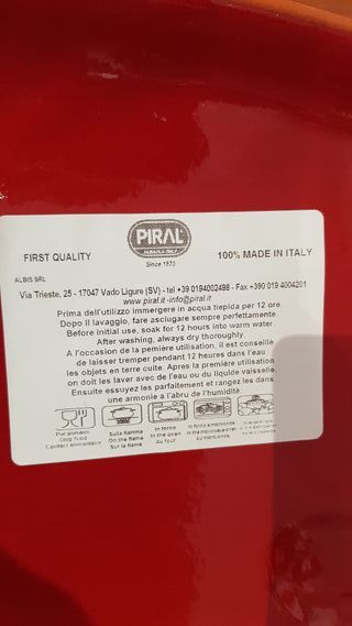 Piral Cuoci Arrosto Terracotta Rosso