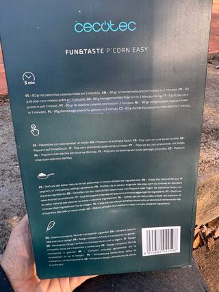 Cecotec P'Corn Easy Palomitero 1200W