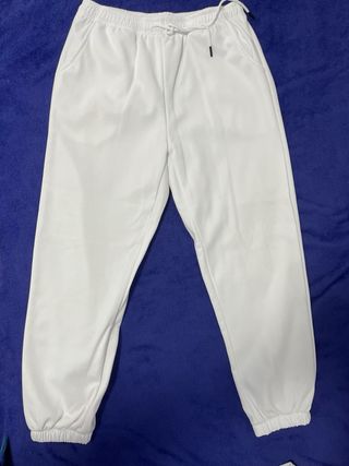 Conjunto chándal básico blanco