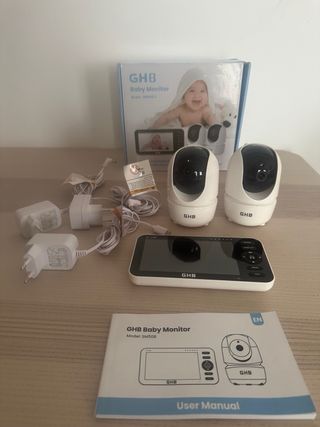 Vigilabebés GHB 2 Cámaras 5 HD