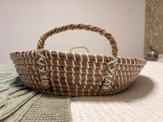 Cambiador bebé mimbre con colchón