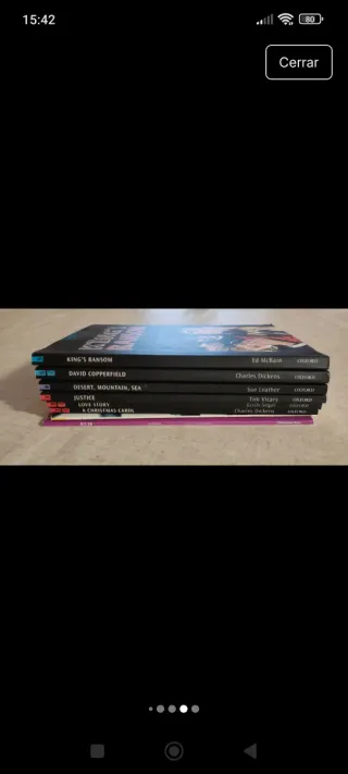 Pack lote libros inglés