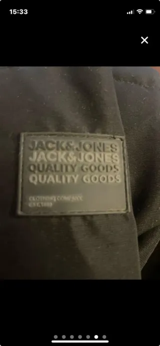 Chaqueta Jack Jones Negra Hombre