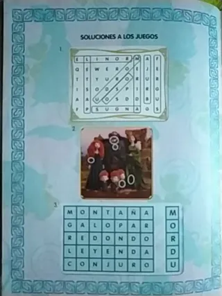 Brave: Libro con juegos y actividades a todo color