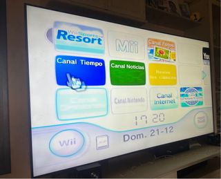 Nintendo Wii con juegos y accesorios