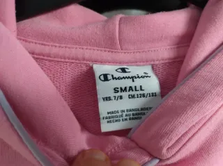 Felpa Champion bambina rosa
