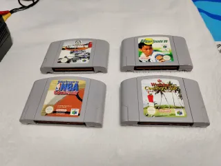 Nintendo 64  + 4 Juegos