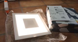 Luz LED empotrable Tina Square