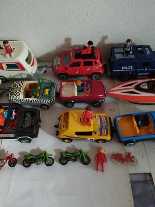 5€ Vehículo y Figura Playmobil