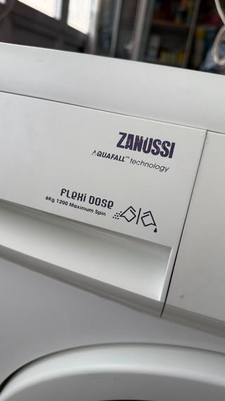Lavadora Zanussi Blanca