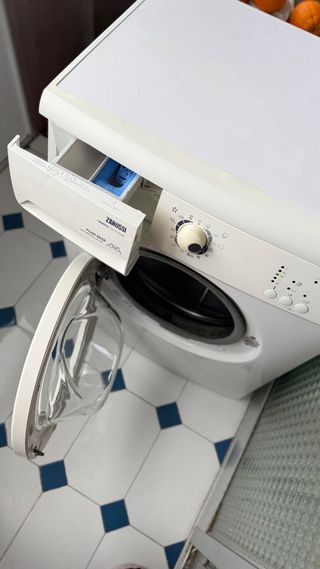 Lavadora Zanussi Blanca