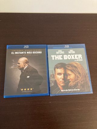 Lote 2 Blu-ray: El Instante Más Oscuro y The Boxer