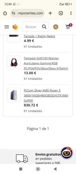 Ordenador gaming. PcEn perfecto estado funcionando