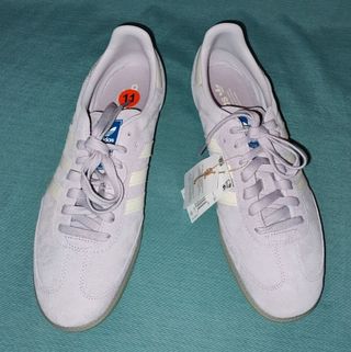 Adidas Samba Silver Dawn Chalk EU 44