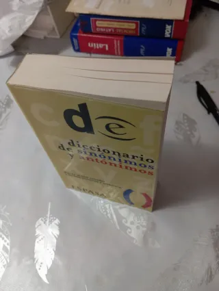Diccionario De Sinonimos Y Antonimos (Espansa D...