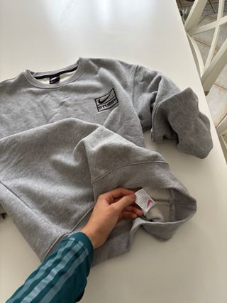 Sudadera Nike Stussy Gris