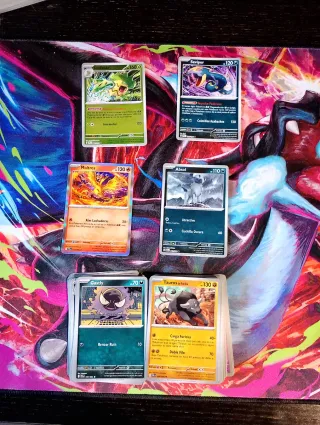Pack Cartas Pokémon Fuegos Fantasmales